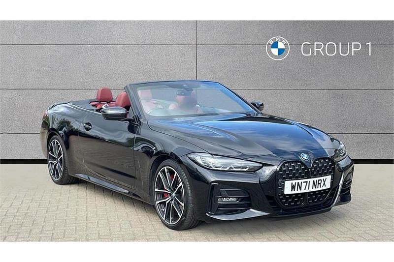 Used BMW 430 Cabriolet M Sport 245 HP (180 kW) 2021 Black sapphire Cabriolet