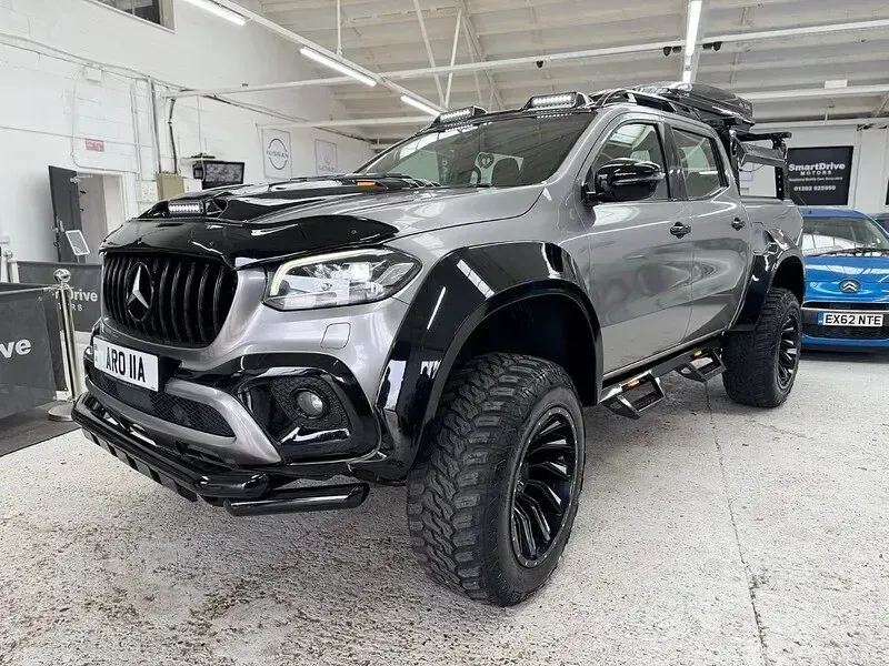 Used Mercedes X250 2018 Silver Pickup