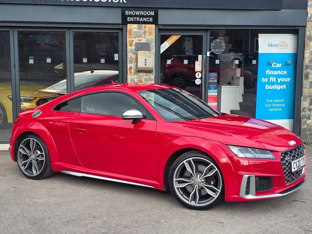 Used Audi TTS 306 HP (225 kW) 2020 Red Coupe