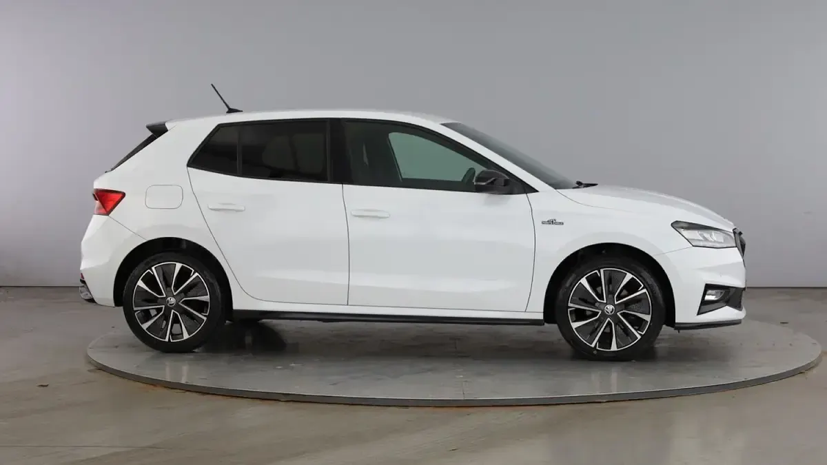 Used Skoda Fabia Monte Carlo 108 HP (79 kW) 2022 White Hatchback