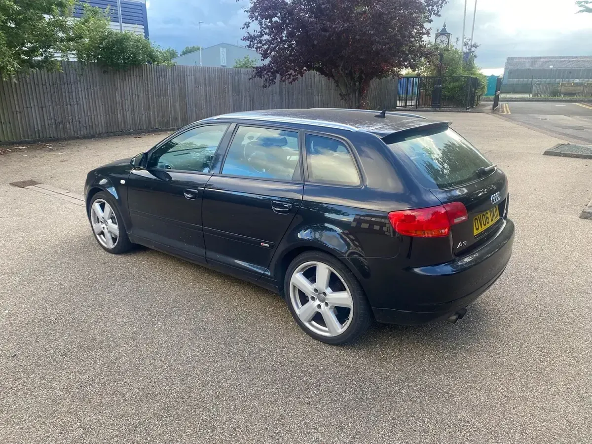 Used Audi A3 S-Line 2006 Black Hatchback
