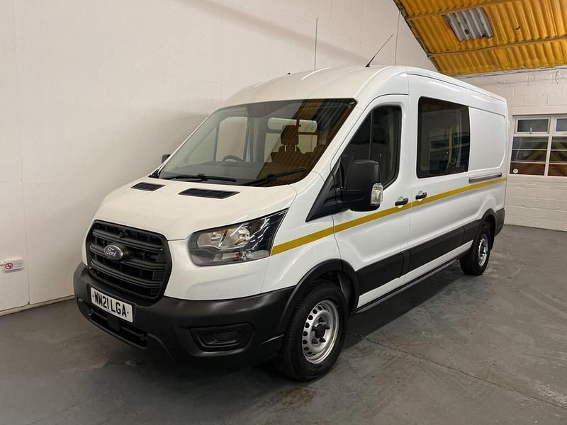 White Used 2021 Ford Transit S | £20,097 (A bit pricey) - Image 1/4