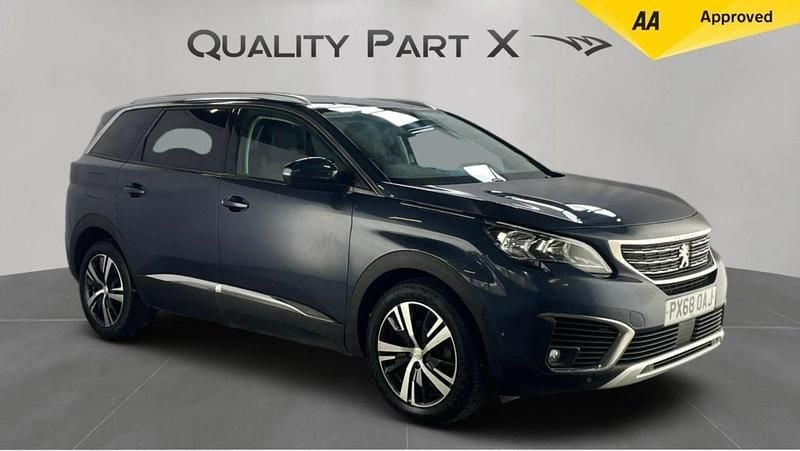 Blue Used 2018 Peugeot 5008 Allure Hatchback | £12,460 (Fair price) - Image 1/4