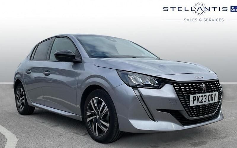 Grey Used 2023 Peugeot 208 Allure+ Hatchback | £13,835 (Fair price) - Image 1/4