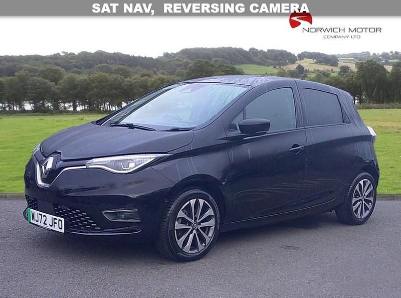 Used Renault Zoe GT-Line 100 kW (136 HP) 2022 Black Hatchback