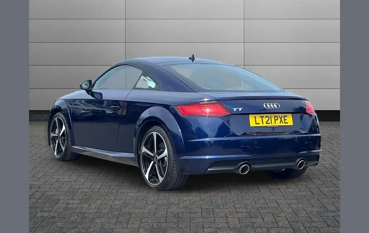 Used Audi TT Sport 241 HP (177 kW) 2021 Blue Coupe