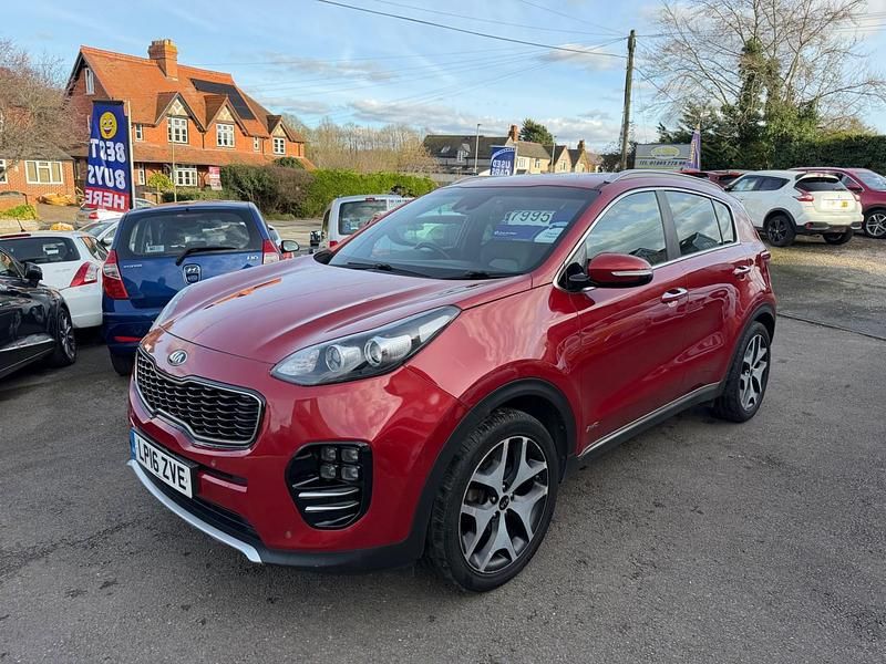 Used Kia Sportage GT-Line 2016 Red SUV
