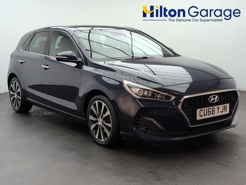 Blue Used 2019 Hyundai i30 Premium SE Hatchback | £12,900 (Fair price) - Image 1/4