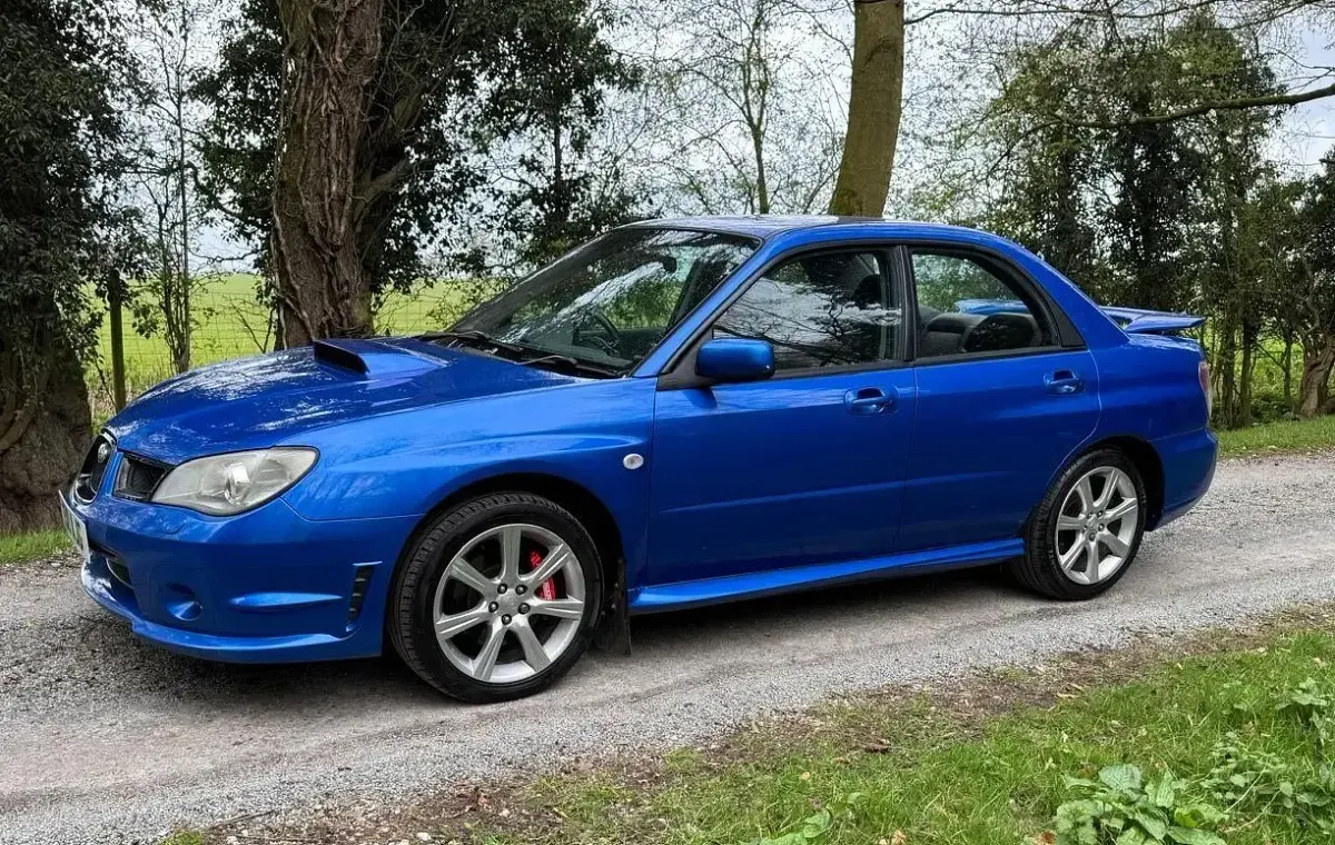 Used Subaru Impreza 2006 Blue Sedan