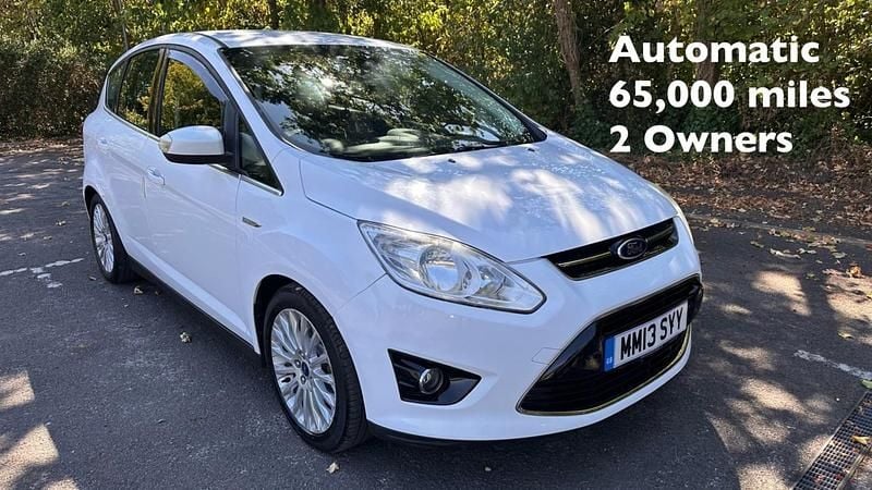 White Used 2013 Ford C-MAX Titanium MPV | £4,600 (Fair price) - Image 1/4