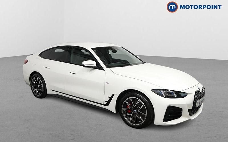White Used 2025 BMW 420 M Sport Coupe | £34,399 - Image 1/4