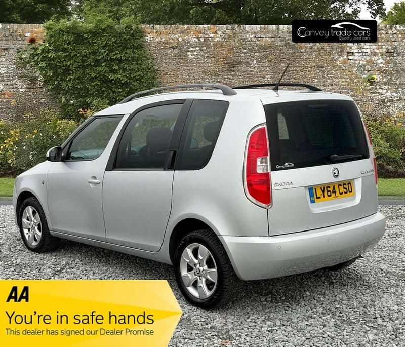 Used Skoda Roomster SE 105 HP (77 kW) 2014 Silver MPV