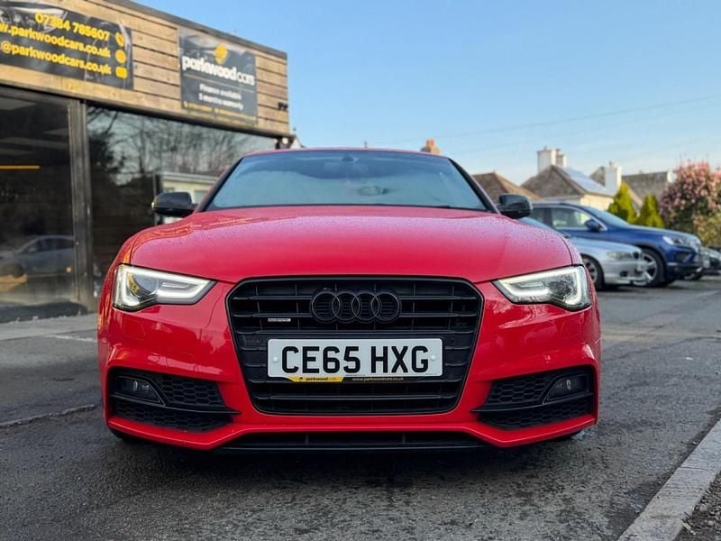 Used Audi A5 Advanced 190 HP (139 kW) 2015 Red Coupe