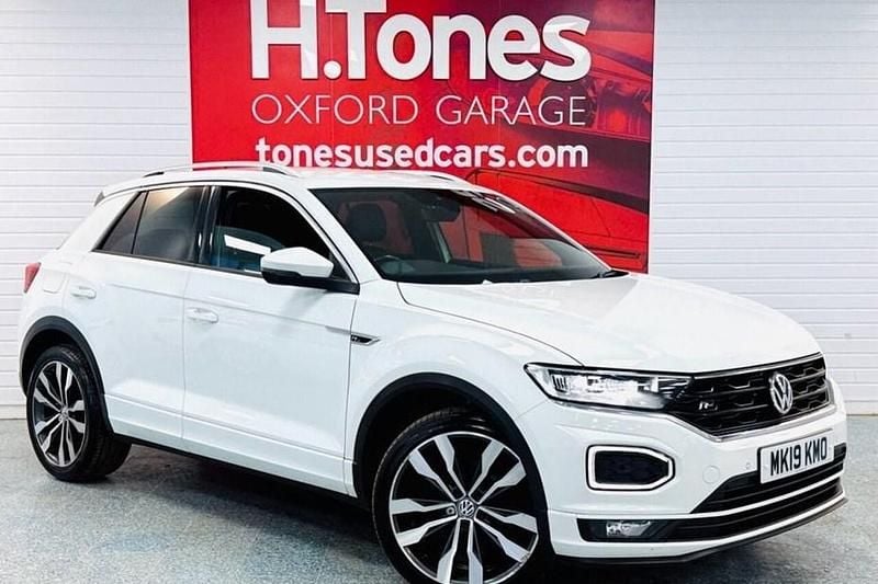White Used 2019 VW T-Roc R-line SUV | £14,495 (Fair price) - Image 1/1