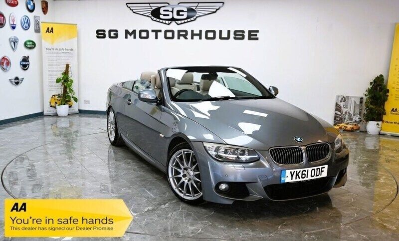 Grey Used 2011 BMW 330 Cabriolet M Sport Cabriolet | £7,385 (Fair price) - Image 1/4
