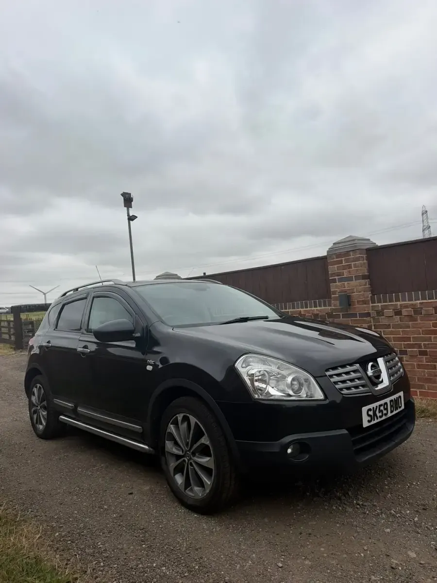 Used Nissan Qashqai N-TEC 2009 Black SUV