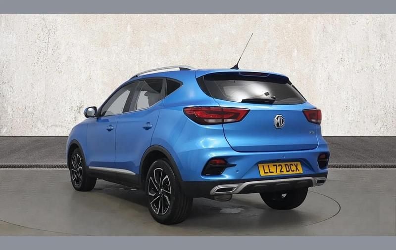 Used MG ZS Exclusive 110 HP (80 kW) 2022 Blue Sedan