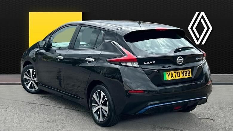 Usado Nissan Leaf Acenta 110 kW (150 HP) 2020 Preto Citadino