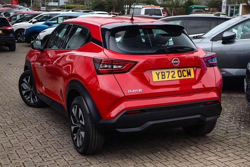 Used Nissan Juke Acenta 112 HP (82 kW) 2023 Red SUV