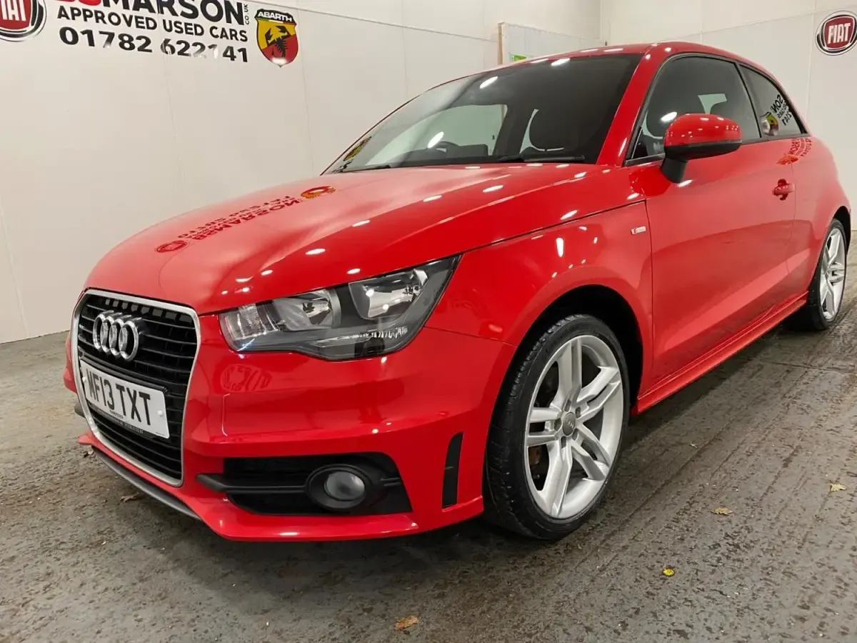 Used Audi A1 S-Line 2013 Red Hatchback