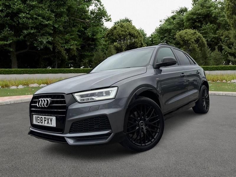 Used Audi Q3 Black Edition 2018 Grey SUV