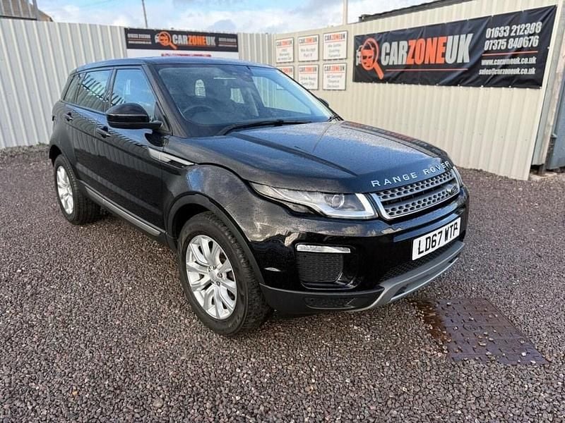 Black Used 2018 Land Rover Range Rover evoque SE Estate | £12,499 (Good price) - Image 1/4