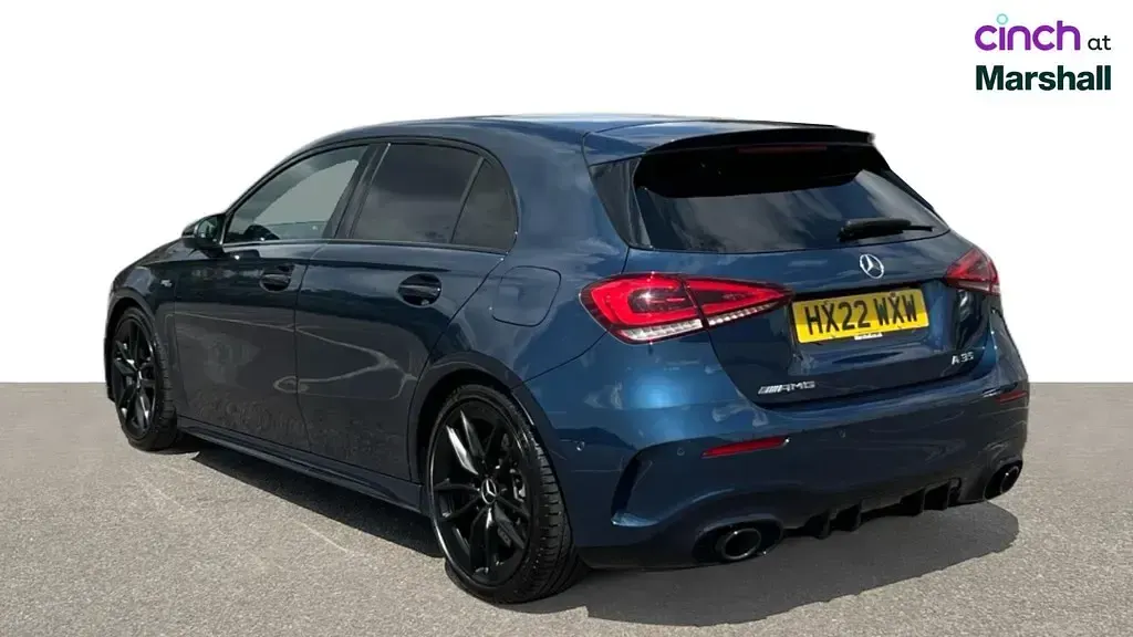 Used Mercedes A35 AMG Premium 2022 Blue Hatchback