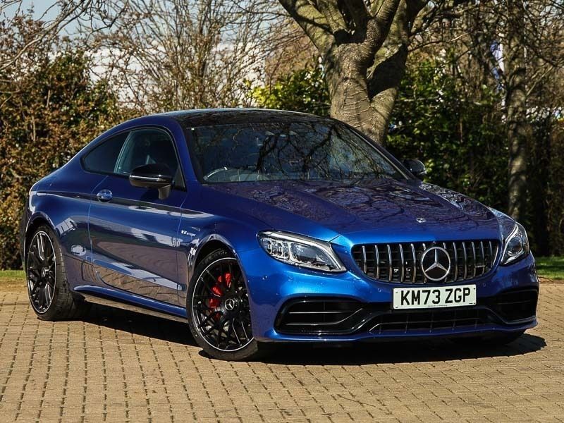 Blue Used 2023 Mercedes C63S AMG Premium Plus Coupe | £68,998 (A bit pricey) - Image 1/4