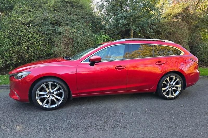 Red Used 2017 Mazda 6 Inclusive Estate | £6,949 (Super price) - Image 1/1