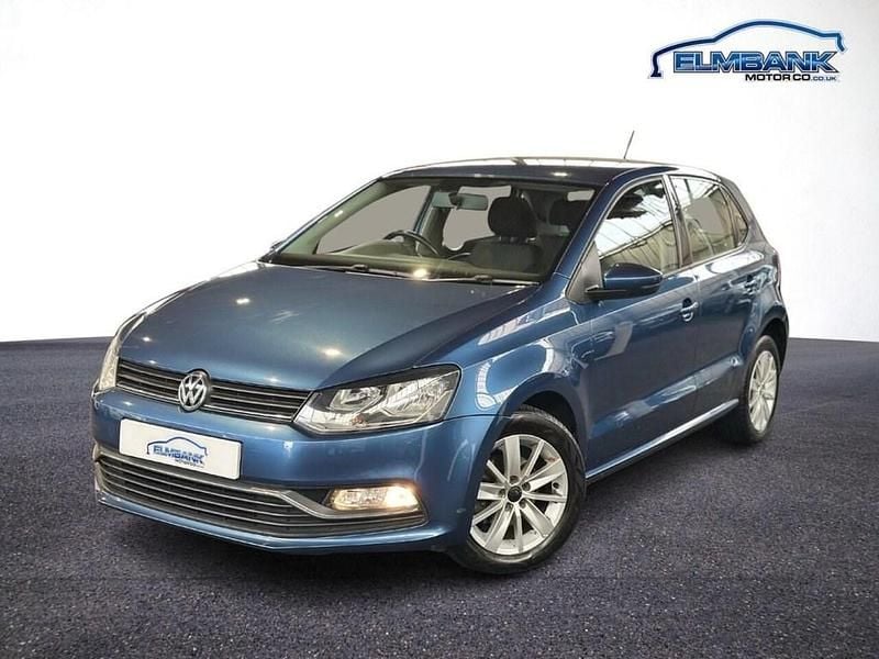 Blue Used 2015 VW Polo SE Hatchback | £5,695 (Good price) - Image 1/4