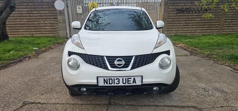 Used Nissan Juke Acenta 117 HP (86 kW) 2013 White SUV