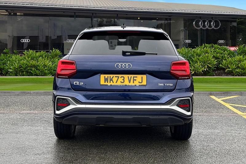 Used Audi Q2 S-Line 150 HP (110 kW) 2023 Blue SUV