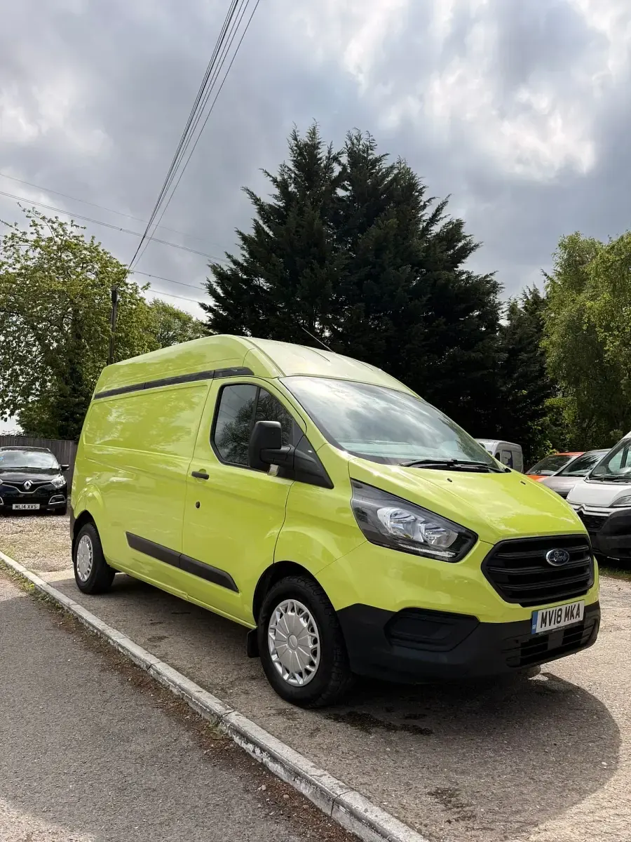 Used Ford Transit Custom 2018 Green Van