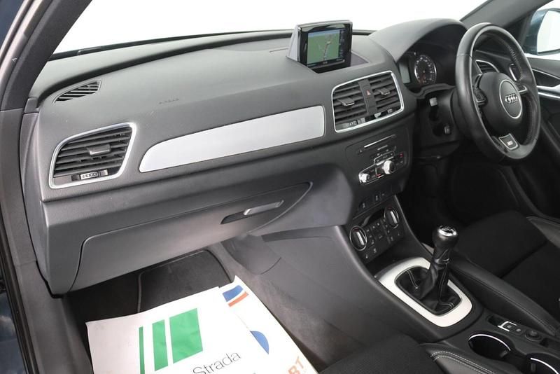 Used Audi Q3 S-Line 150 HP (110 kW) 2017 Blue SUV