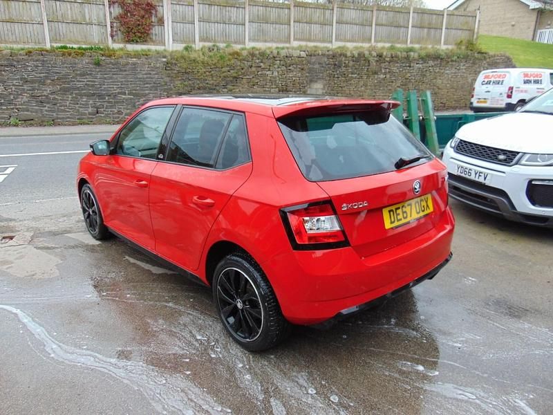 Used Skoda Fabia Monte Carlo 110 HP (80 kW) 2017 Red Hatchback