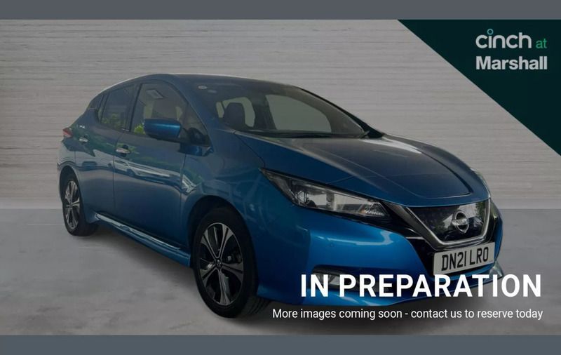 Blue Used 2021 Nissan Leaf N-Connecta Hatchback | £10,402 (Good price) - Image 1/4