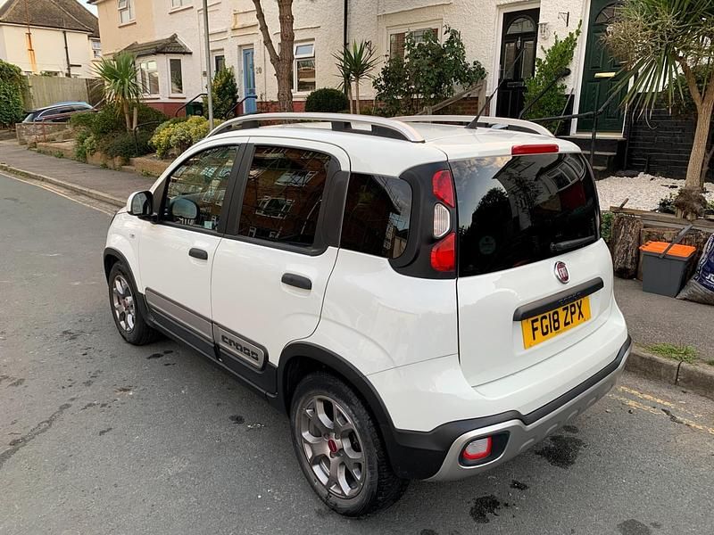 Used Fiat Panda Cross Cross 69 HP (50 kW) 2018 White Hatchback