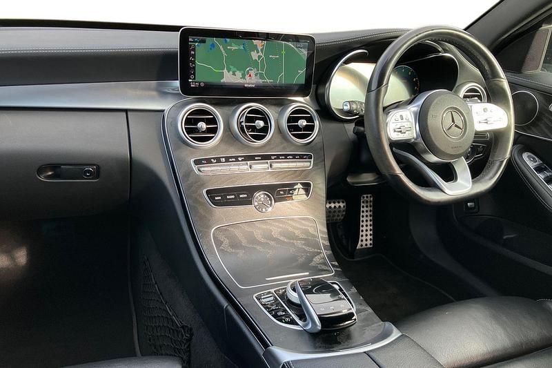 Used Mercedes C300 AMG Line Premium 2021 Silver Estate