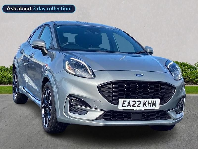 Silver Used 2022 Ford Puma Gen-E ST-Line X Hatchback | £16,499 - Image 1/4