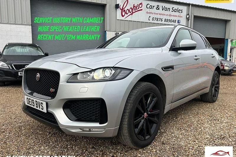 Used Jaguar F-Pace S 300 HP (220 kW) 2019 Silver SUV
