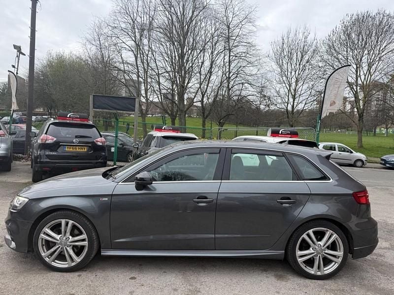 Used Audi A3 Sportback S-Line 184 HP (135 kW) 2016 Grey Hatchback