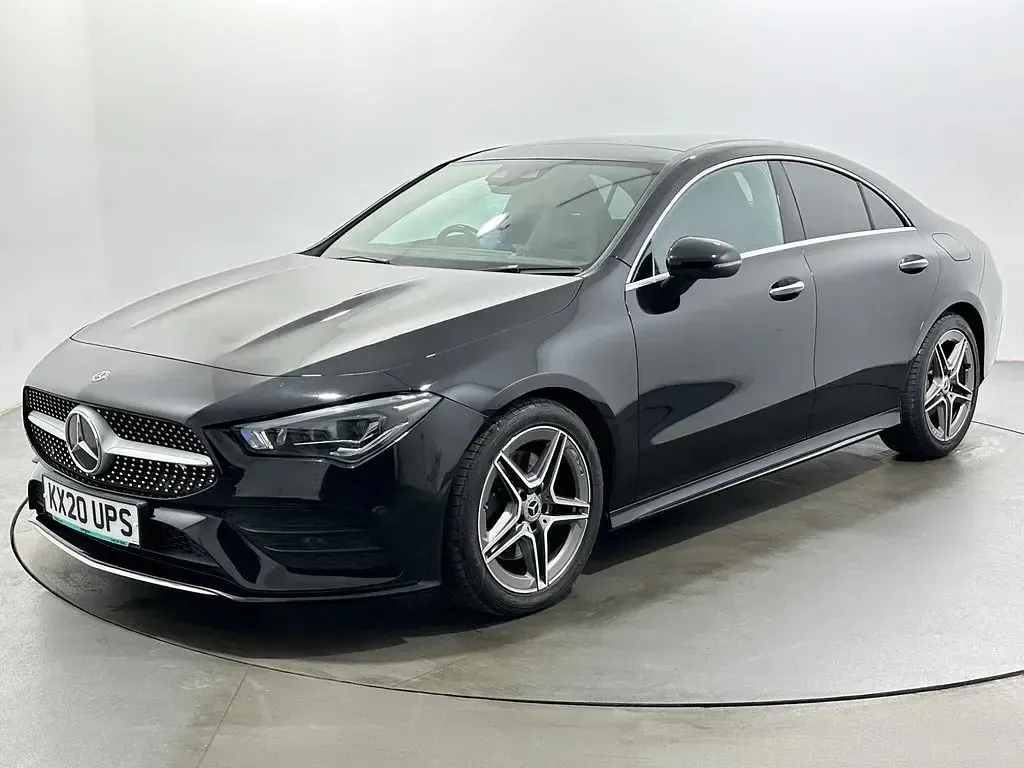 Used Mercedes CLA220 AMG Line Premium Plus 2020 Black Coupe