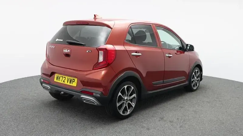 Used Kia Picanto X-Line 66 HP (48 kW) 2022 Orange Hatchback