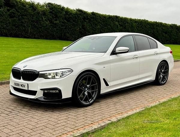 Used BMW 520 M Sport 190 HP (139 kW) 2018 White Sedan