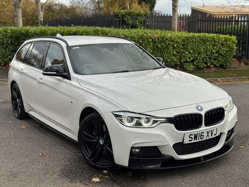 White Used 2016 BMW 320 M Sport Estate | £11,695 (A bit pricey) - Image 1/4
