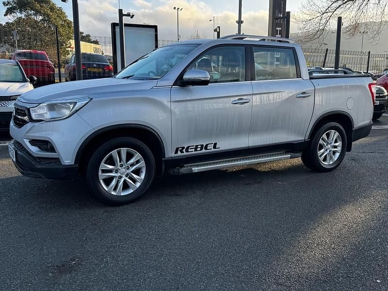 Used Ssangyong (KGM) Musso 181 HP (133 kW) 2021 Silver Pickup