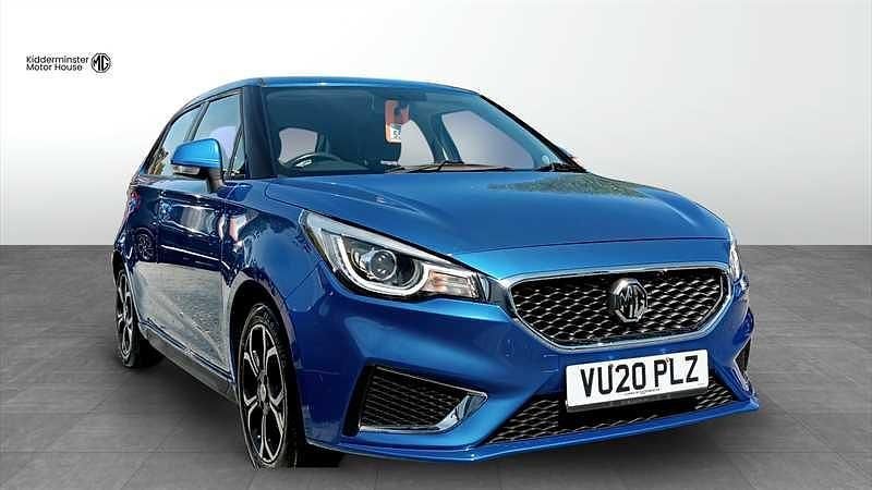 Blue Used 2020 MG MG3 Exclusive Hatchback | £9,799 (Fair price) - Image 1/4