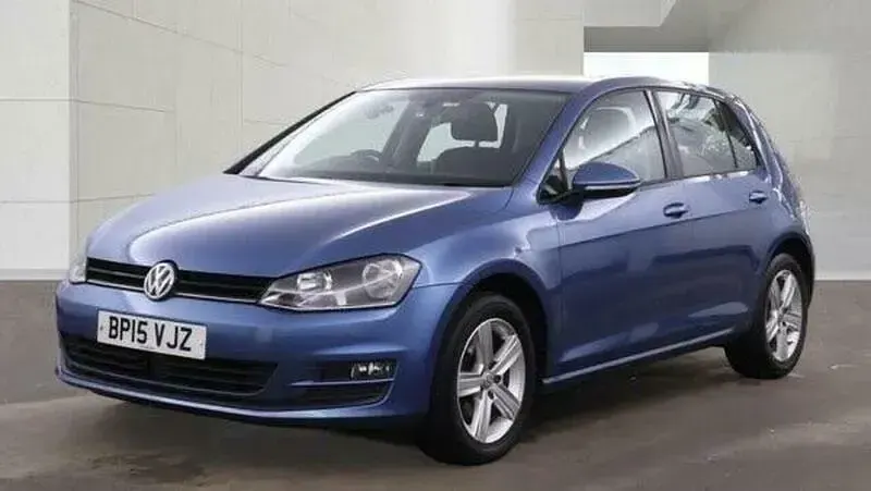 Used VW Golf VII Match 2015 Blue Hatchback