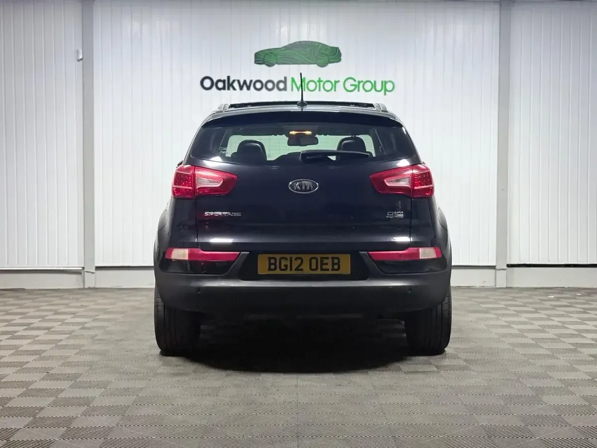 Used Kia Sportage 134 HP (98 kW) 2012 Black SUV
