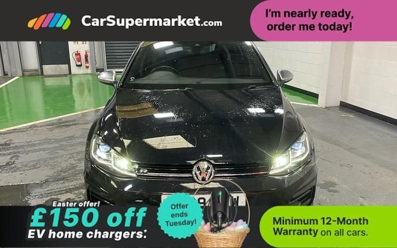 Used VW Golf VII R 300 HP (220 kW) 2019 Black Hatchback